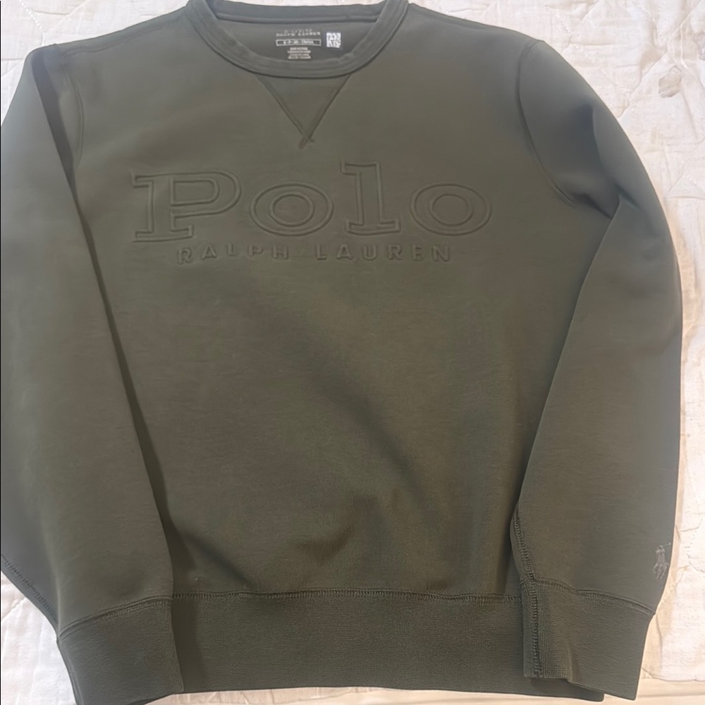 Polo by Ralph Lauren Green Crewneck Sweater